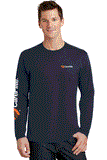 T-Shirt - Long Sleeve Ring Spun Cotton Bell 429 Helicopter